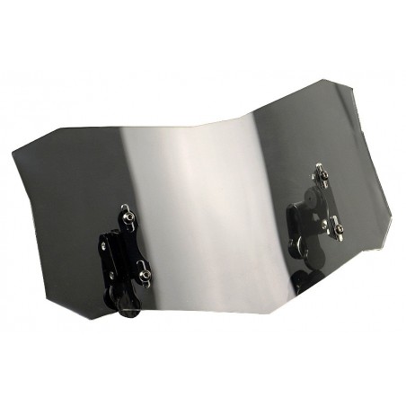   Deflector de vânt universal pentru parbriz motociclete   
  Extensie pentru parbriz pentru majoritatea tipurilor de motociclete.  