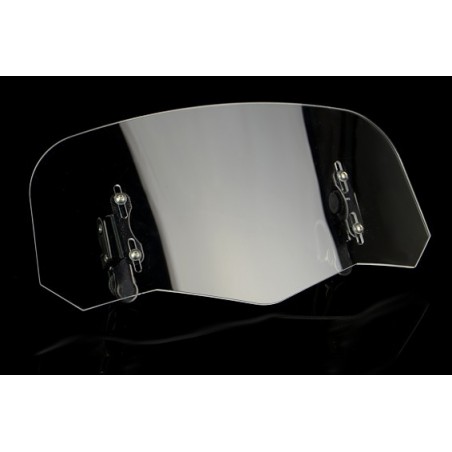   Deflector de vânt universal pentru parbriz motociclete   
  Extensie pentru parbriz pentru majoritatea tipurilor de motociclete.  