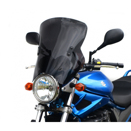    Motorcycle universal touring windscreen / windshield for naked bikes.    