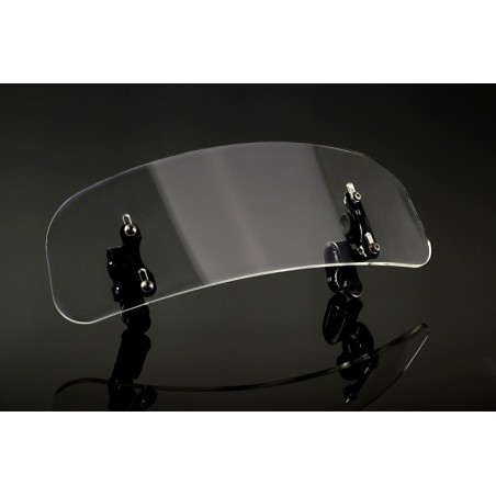   Deflector de vânt universal pentru parbriz motociclete   
  Extensie pentru parbriz pentru majoritatea tipurilor de motociclete.  