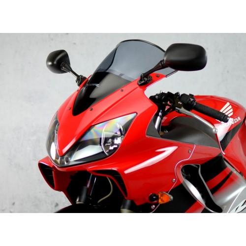 motorcycle screen racing high windscreen smoked windshield windschutz scheibe honda cbr 600 f f4i 2001 2002 2003 2004 2005 2006