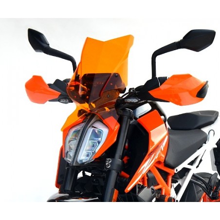   Pare-brise moto haute touring / saute-vent  
  KTM 125 DUKE   
   2017 / 2018 / 2019 / 2020    