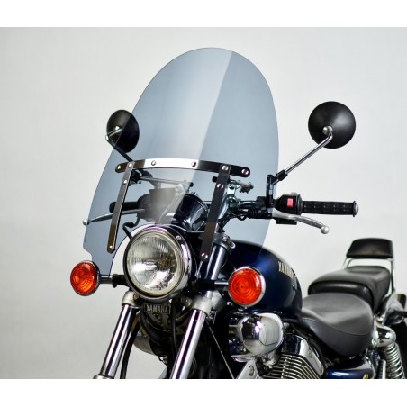   Motorcycle high touring windshield / windscreen  
  HONDA REBEL CMX 250  
  1996 / 1997 / 1998 / 1999 / 2000 / 2001 / 2002 / 2003 / 2004 / 2006  
  2007 / 2008 / 2009 / 2010 / 2011 / 2012 / 2013 / 2014 / 2015 / 2016  