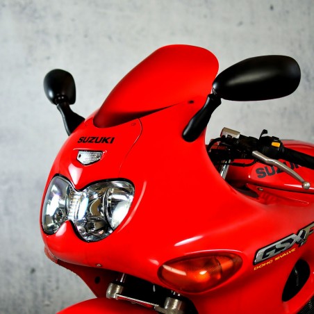 standard red front screen replacement windshield windscreen suzuki gsx 600 f 1998 1999 2000 2001 2002 2003 2004 2005 2006 2007