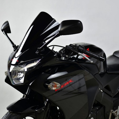 dark smoked racing screen sport windshield windscreen honda cbr 125 2011 2012 2013 2014 2015 2016 2017 2018