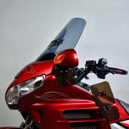   Pare-brise / saute-vent de rechange pour moto   
  HONDA GL 1800 GOLD WING  
   2001 / 2002 / 2003 / 2004 / 2005 / 2006 / 2007 / 2008 / 2009 /    
    2010 / 2011 / 2012 / 2013 / 2014 / 2015 / 2016 / 2017    