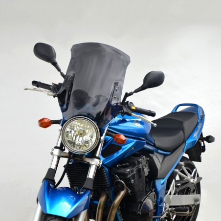    Motorcycle universal touring windscreen / windshield for naked bikes.    