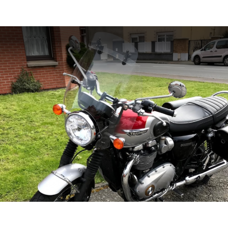   Deflector de vânt universal pentru parbriz motociclete   
  Extensie pentru parbriz pentru majoritatea tipurilor de motociclete.  