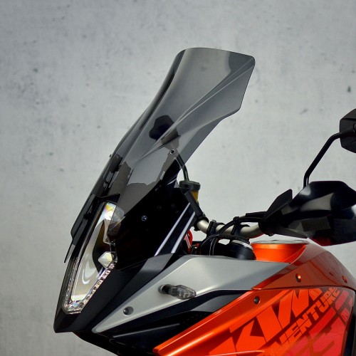 motorcycle Windschutzscheibe / Windschild screen smoked ktm 1050 adventure 2015 2016 smoked