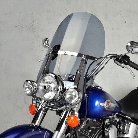   Motorcycle windshield / windscreen  
  HARLEY DAVIDSON FLSTC HERITAGE SOFTAIL CLASSIC  
  2007 / 2008 / 2009 / 2010 / 2011  
