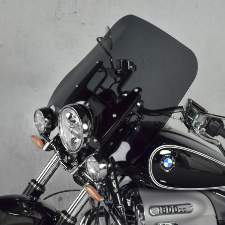   Parbriz de motocicleta pentru BMW R 18   
  2020 / 2021 / 2022 / 2023 / 2024 / 2025   
  Piesele metalice nu sunt incluse,  oferta se aplică doar ecranului.   