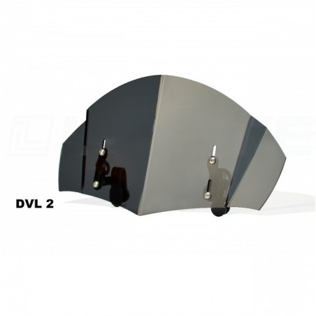   Universal motorcycle windscreen wind deflector  
   Extension of windshield for most types of motorcycles.  