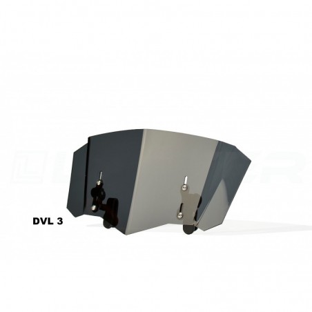   Universal motorcycle windscreen wind deflector  
   Extension of windshield for most types of motorcycles.  