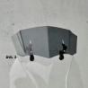   Universal motorcycle windscreen wind deflector  
   Extension of windshield for most types of motorcycles.   