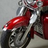   Motorcycle knee deflectors for a YAMAHA XVZ 1300 VENTURE  
   The set include 2 deflectors without mounting kit.   