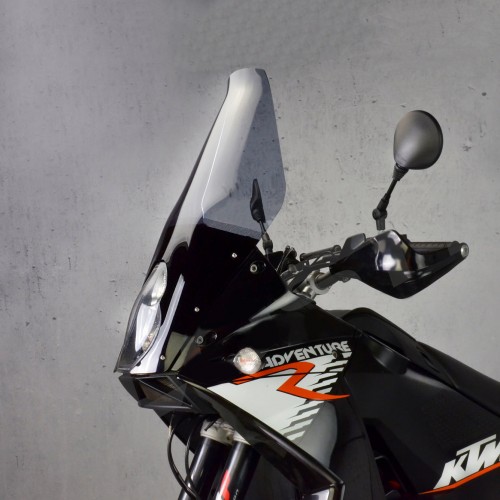 touring screen motorcycle windshield high windscreen ktm 990 adventure lc8  2009 2010 2011 2012 2013 2014