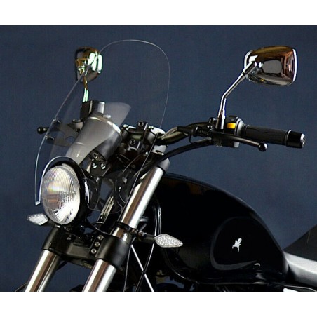   Pare-brise / saute-vent moto chopper  
  ROMET RCR 125   
  2019 and newer   