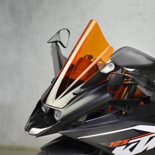 KTM RC 125 | 2014 2015 2016 2017 2018 2019 2020 2021 - RACING WINDSCREEN / WINDSHIELD