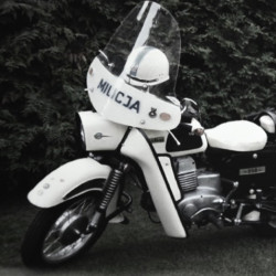 MZ 250 TS 2 Trophy Milicja Standard Scheibe / Windschild