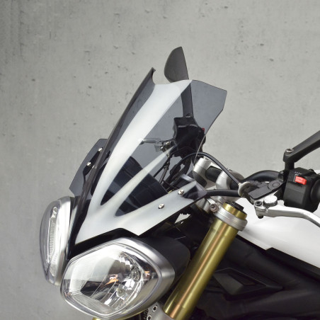   Parbriz înalt pentru motociclete de turism  
  TRIUMPH STREET TRIPLE 675   
   2013 / 2014 / 2015    
    SE POTRIVEȘTE DOAR PE STREET TRIPLE FĂRĂ CARENĂ FRONTĂ STOCK       