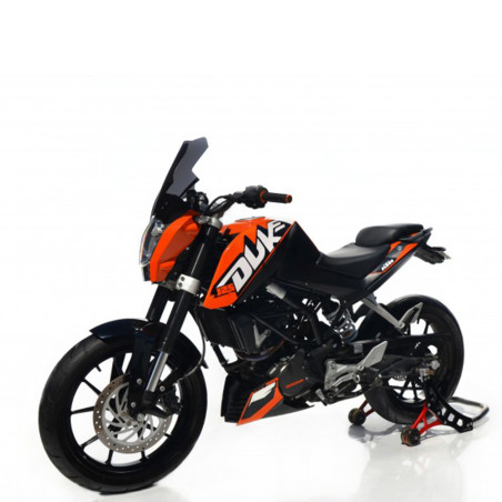   Pare-brise moto haute touring / saute-vent  
  KTM 125 DUKE   
   2011 / 2012 / 2013 / 2014 / 2015 / 2016    