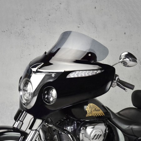   Pare-brise de moto / saute-vent  
  Indian Chieftain  
  2014 / 2015 / 2016 / 2017 / 2018 / 2019 / 2020 / 2021 / 2022 / 2023 / 2024 / 2025  