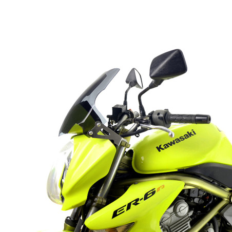   Motorcycle racing screen / sport windshield  
  KAWASAKI ER 6N   
   2005 / 2006 / 2007 / 2008    