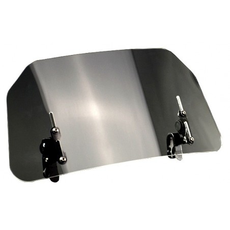   Deflector de vânt universal pentru parbriz motociclete   
  Extensie pentru parbriz pentru majoritatea tipurilor de motociclete.  