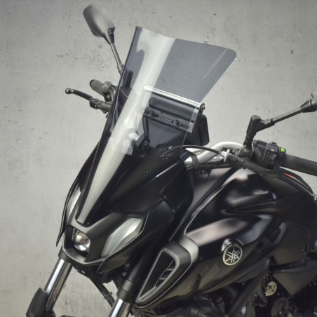   Motorrad touring Windschild / Scheibe  
  YAMAHA MT-07   
  2021 / 2022 / 2023 / 2024  