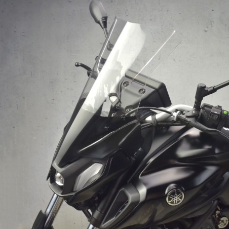   Motorrad touring Windschild / Scheibe  
  YAMAHA MT-07   
  2021 / 2022 / 2023 / 2024  