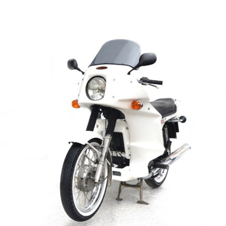   Motorcycle windshield for JAWA 350 TS ( Twin Sport )   
   The fairing is not part of the offer    