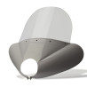   Motorcycle windshield for WSK / SHL   
   The fairing is not part of the offer     