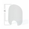  Motorcycle windshield / windscreen  
  Yamaha XV 1600 Wild Star  
  1999 / 2000 / 2001 / 2002 / 2003 / 2004 / 2005   