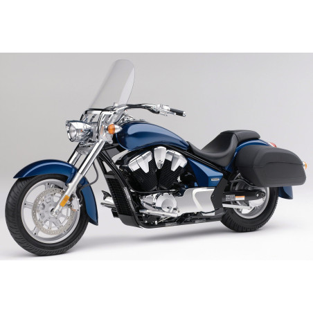   Motorcykel vindskydd för Honda VT 1300CT Interstate   
  2010 / 2011 / 2012 / 2013 / 2014 / 2015 / 2016   
  Metalliska delar ingår inte,  erbjudandet gäller endast för skärmen.   