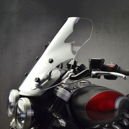   Pare-brise moto standard / saute-vent  
  Triumph Rocket 3 R 2500  
  Triumph Rocket 3 GT 2500  
  2019 / 2020 / 2021 / 2022 / 2023 / 2024 / 2025  